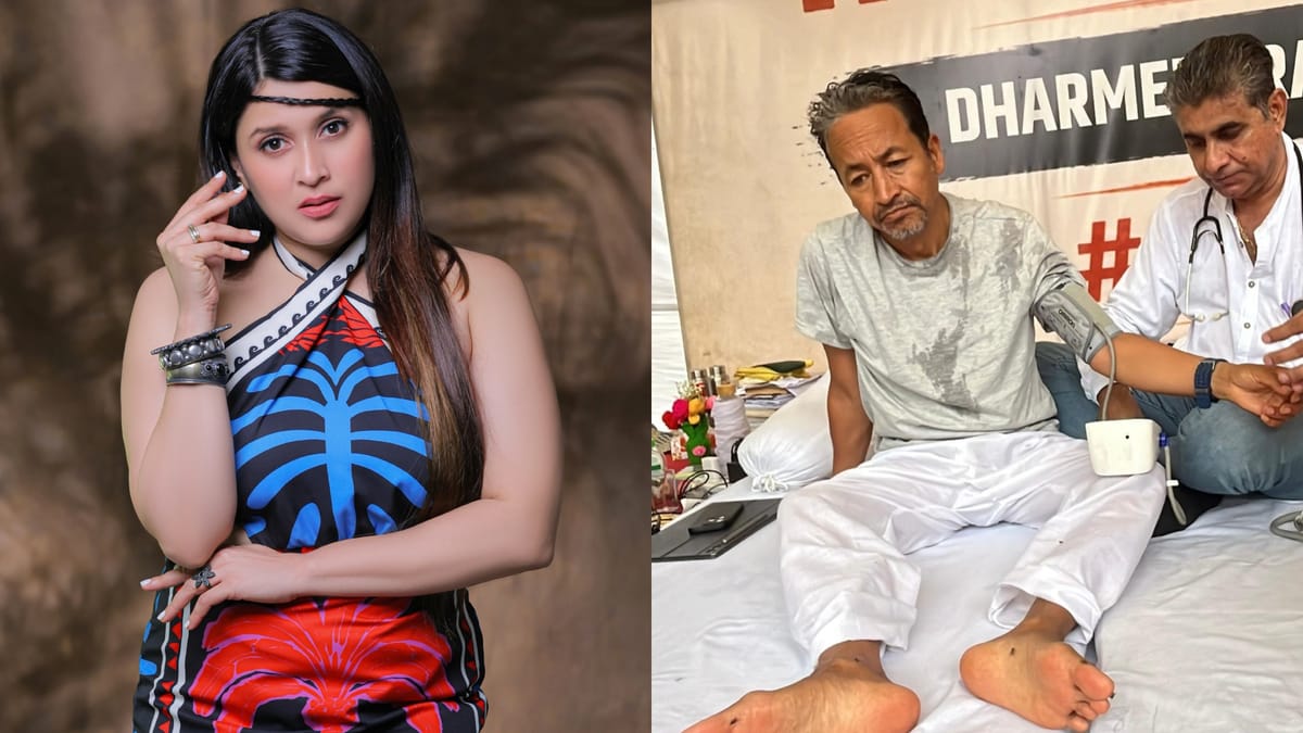 सोनम वांगचुक के सवाल पर कन्फ्यूज दिखीं मनारा चोपड़ा, बोलीं- ‘मुझे नहीं पता’; वायरल हुआ एक्ट्रेस का