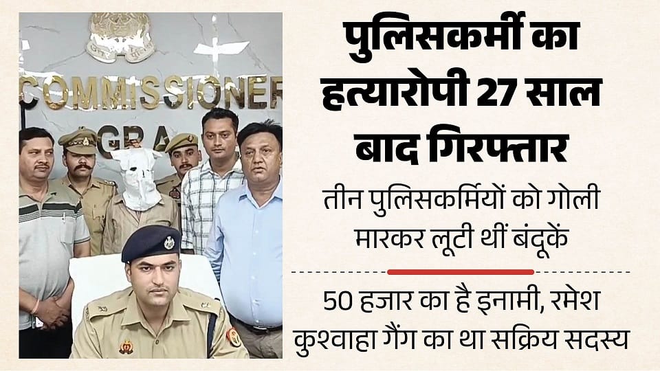 Police arrested accused in murder of police officer after 27 years