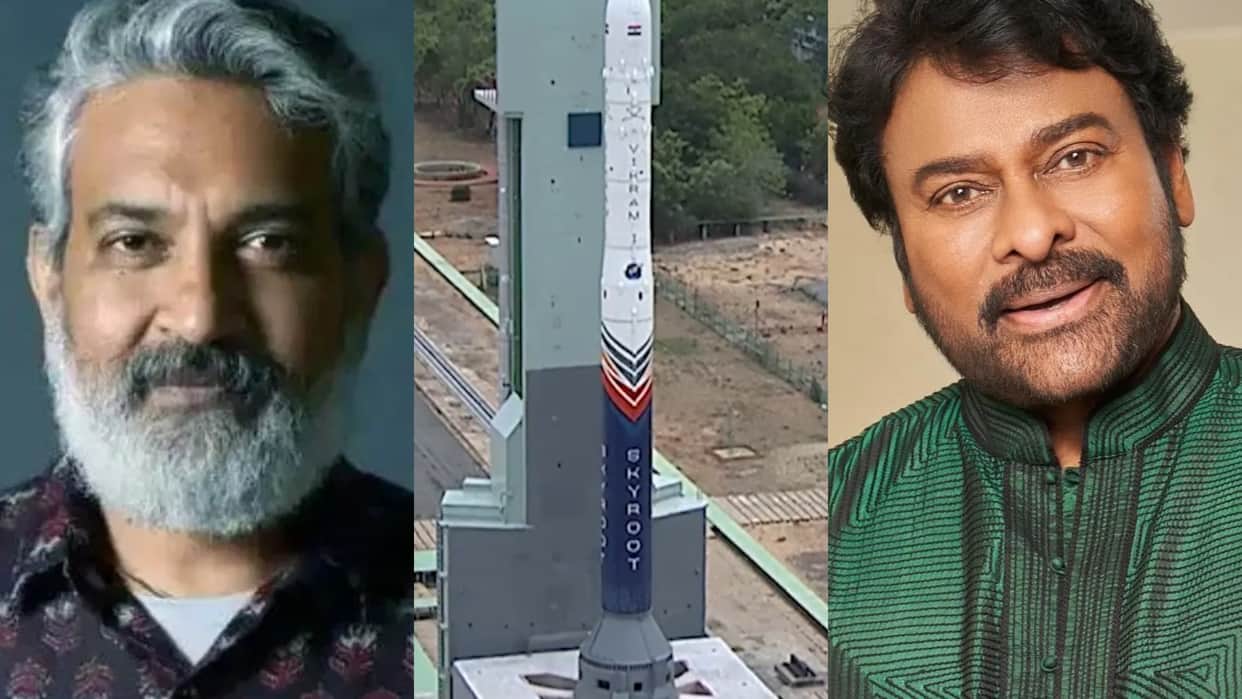 SS Rajamouli To Chiranjeevi And Mahesh Babu Congratulated Successful Of Vikram 1 Rocket Launch
