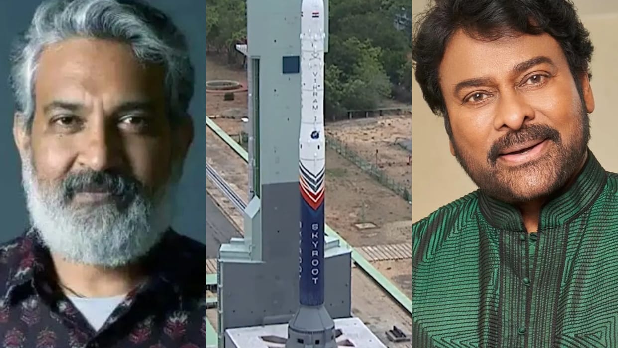 SS Rajamouli To Chiranjeevi And Mahesh Babu Congratulated Successful Of Vikram 1 Rocket Launch