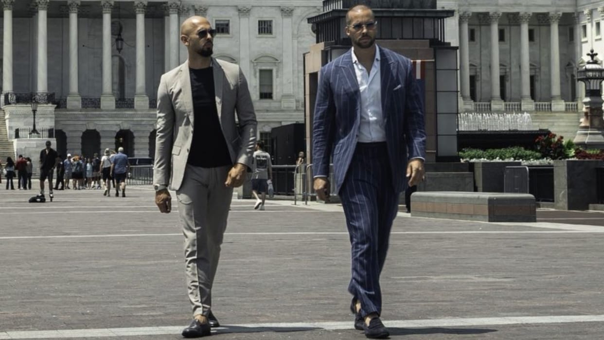 Social media influencers Andrew Tate and Tristan Tate Arrested in Miami US Marshals Service tells