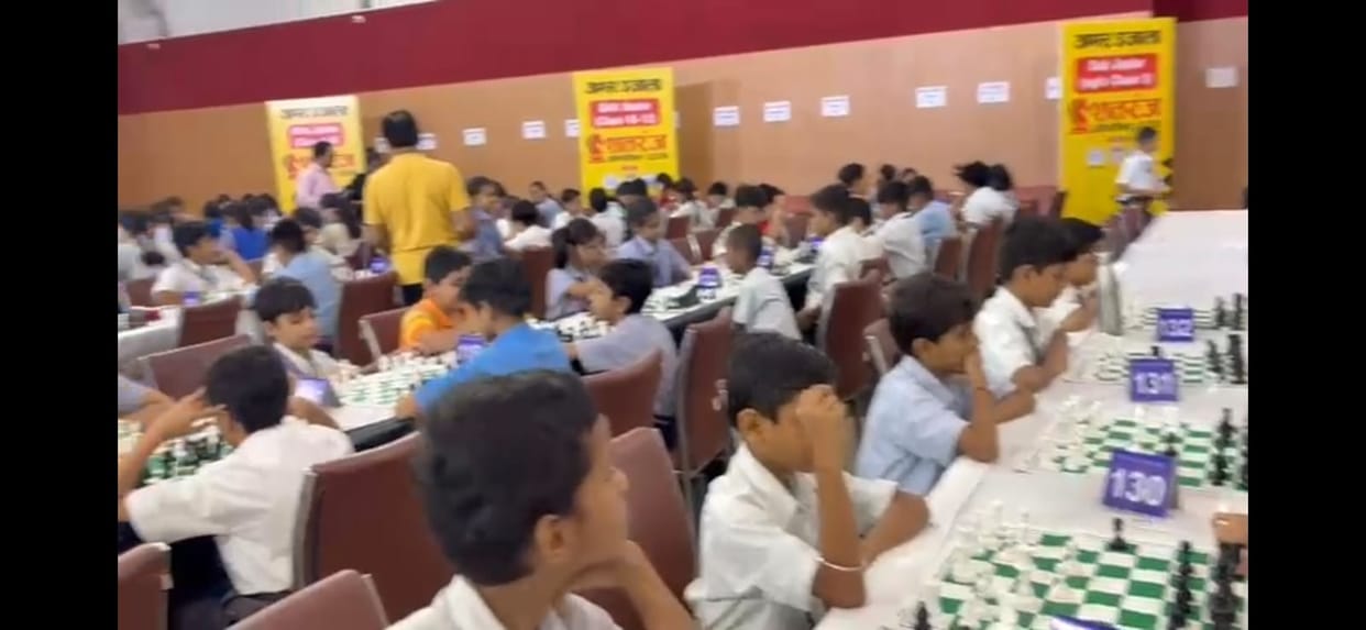 Amar Ujala Chess Championship 2026: 306 players compete in finals, 288 advance to Round 3