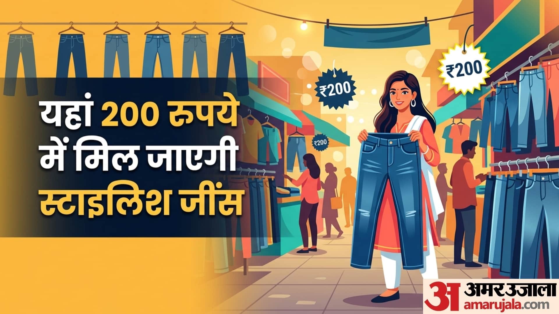 दिल्ली-NCR में कहां मिलती है सबसे सस्ती जींस?
