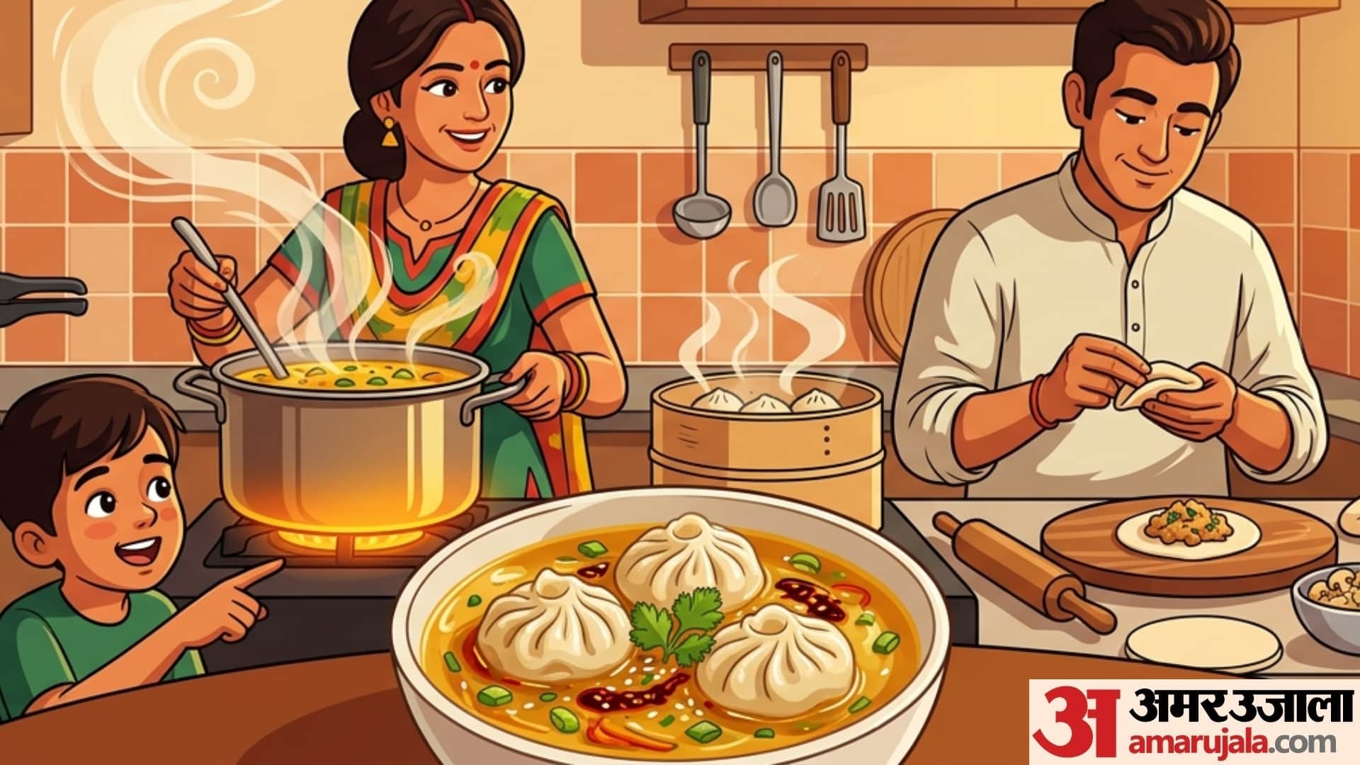 वेज सूप डंपलिंग्स बनाने की विधि