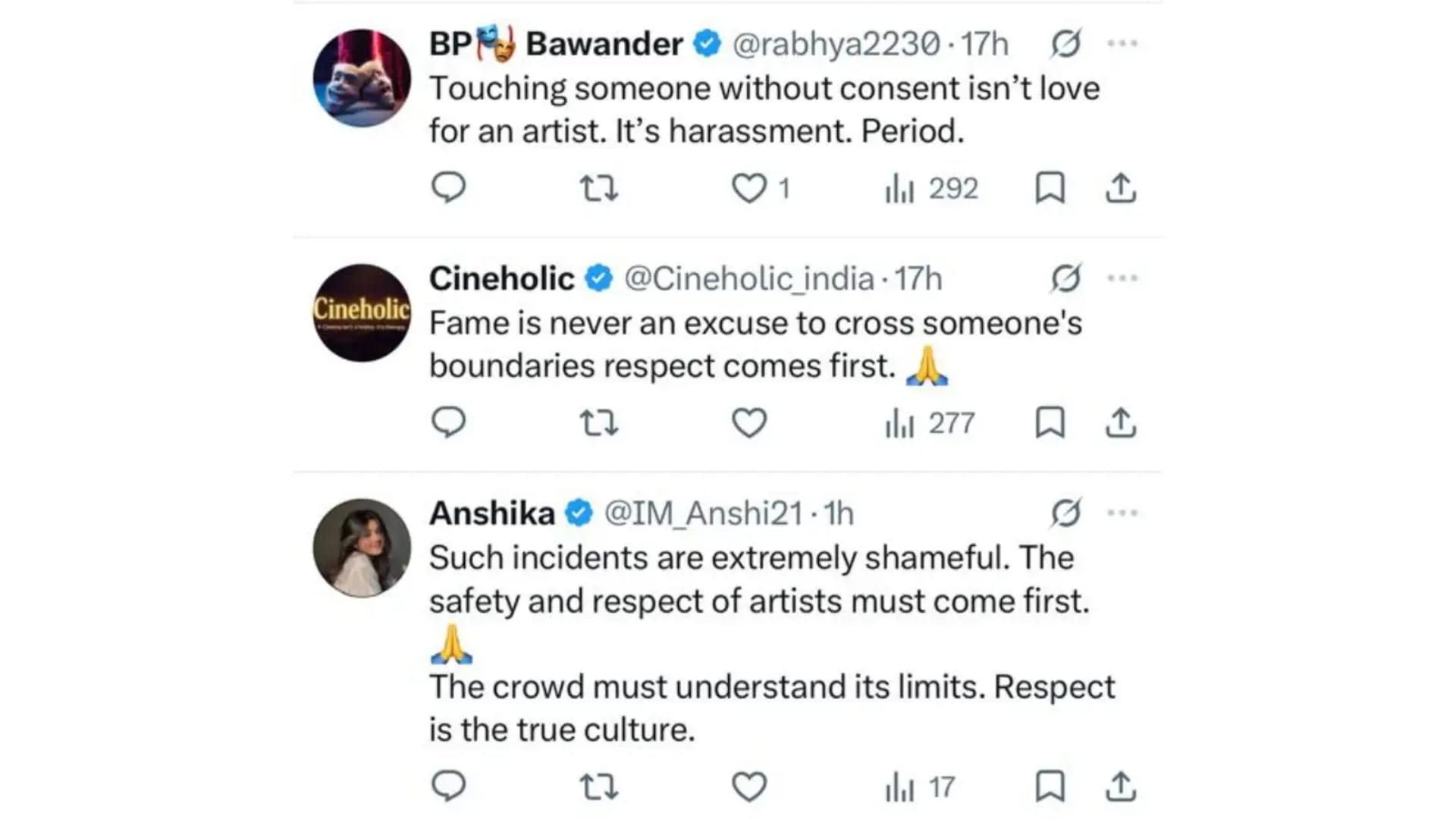 Dhurandhar Singer Jasmine Sandlas Left Uncomfortable As Fans Allegedly Touch Her Inappropriately