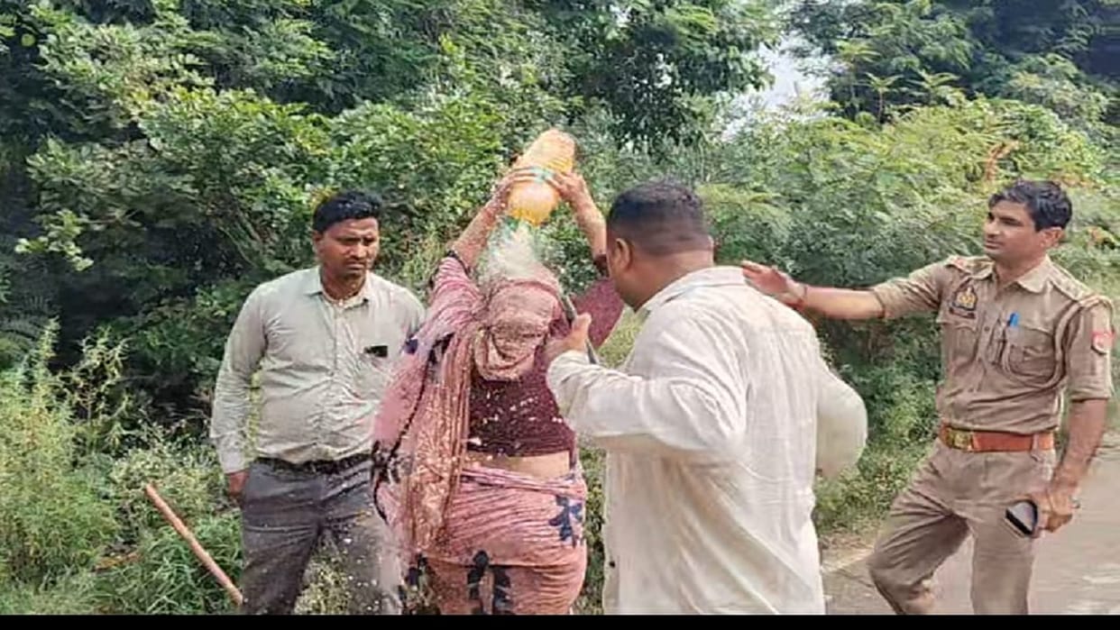 Landowner and Zila Panchayat member attempt self-immolation allege illegal encroachment on land in Bareilly