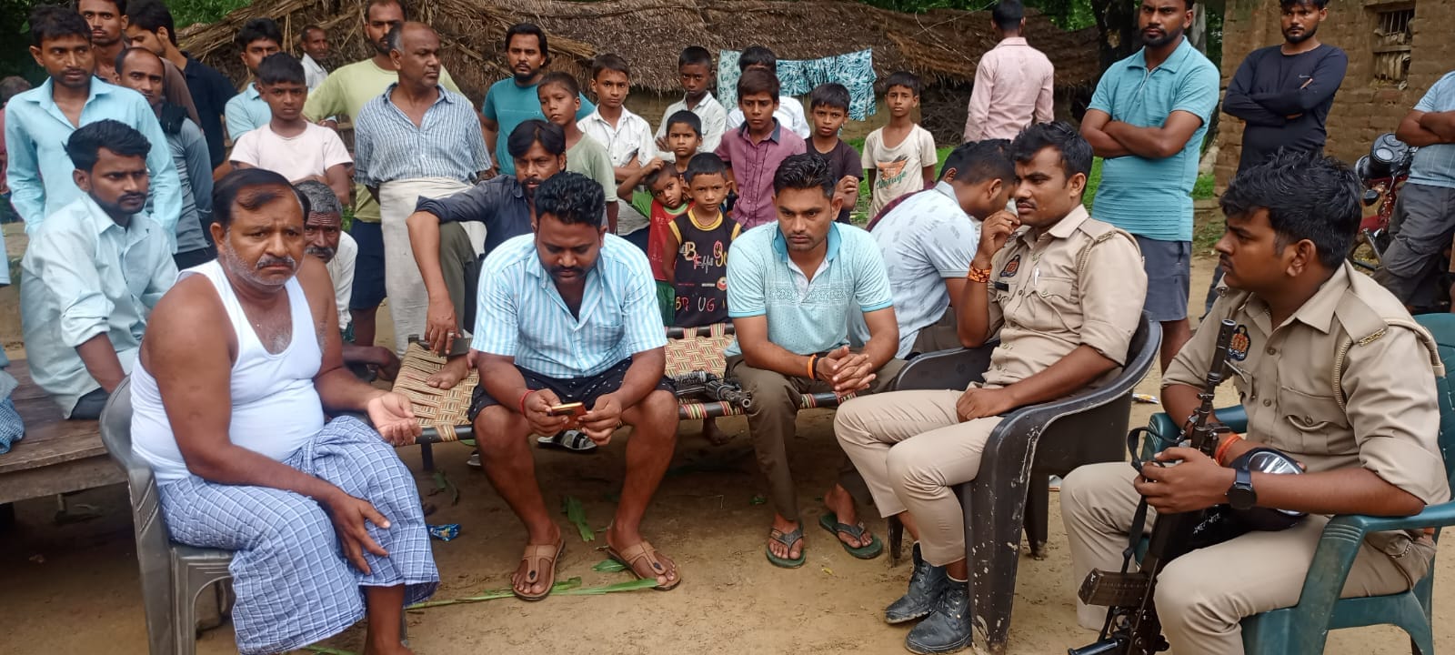 अमेठी जिले में किसान की हत्या।