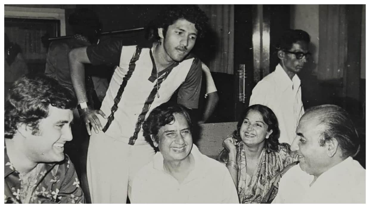 Anu Malik shares rare throwback photo with father Sardar Malik Mohammed Rafi and Prem Kishan