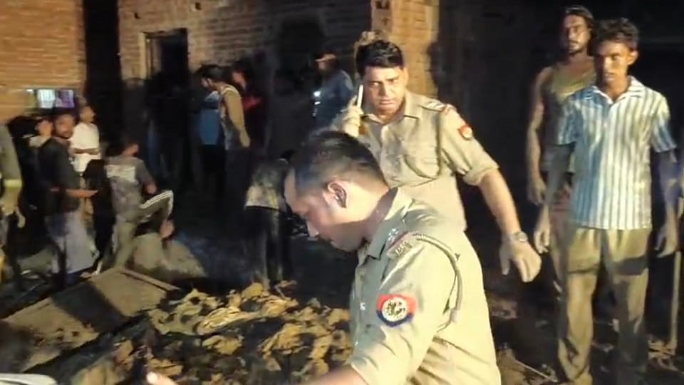Death of father and four children: The innocent ones' screams were stifled as they were buried under debris