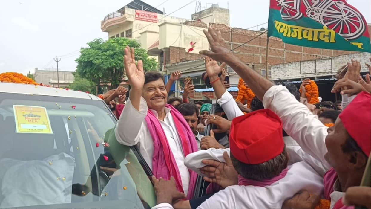 SP National General Secretary Shivpal Yadav said SP will oust BJP from power through PDA campaign in bhadohi