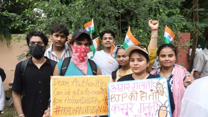 See situation in photos as protesters gather at Jantar Mantar in Delhi for Parliament march