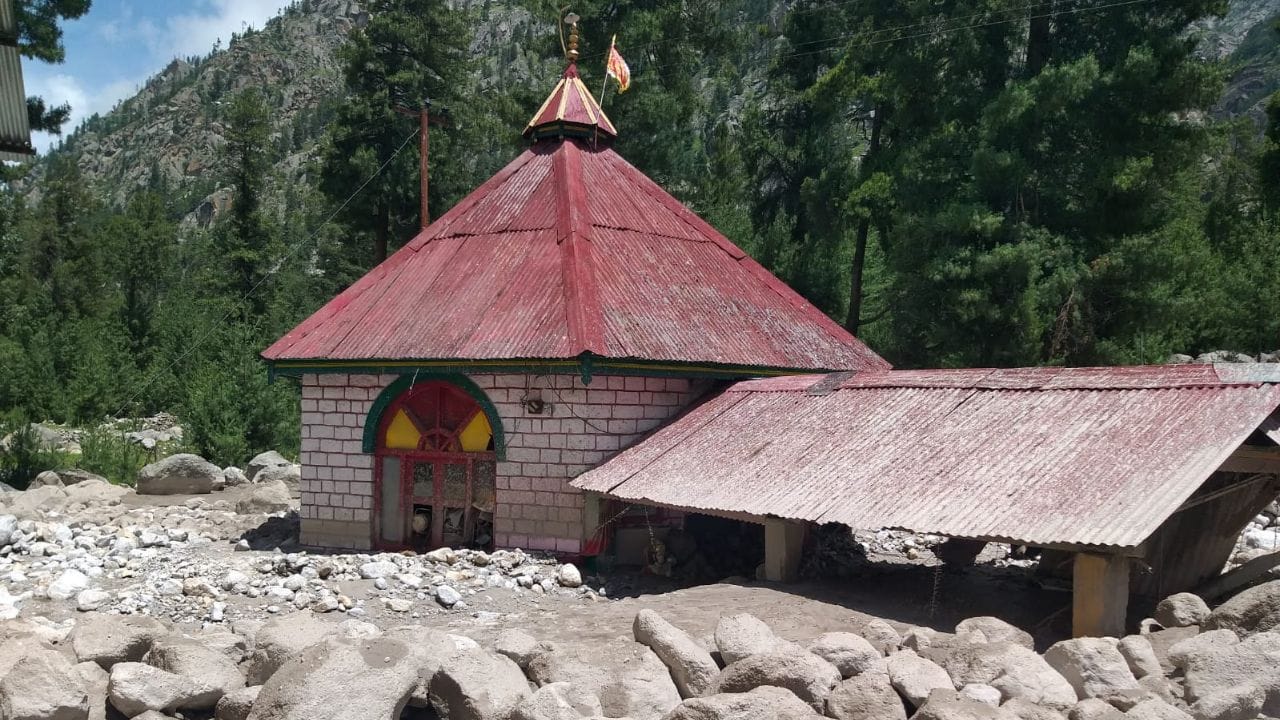 kinnaur cloudburst sangla valley itbp camp damage 5 crore loss