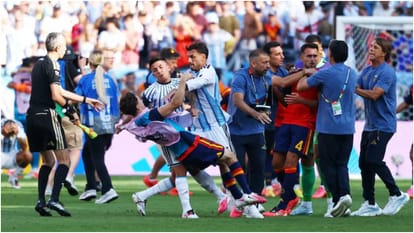 FIFA Bans Three Argentina Players Over World Cup Final Scuffle, Paredes Gets 10-Match Suspension