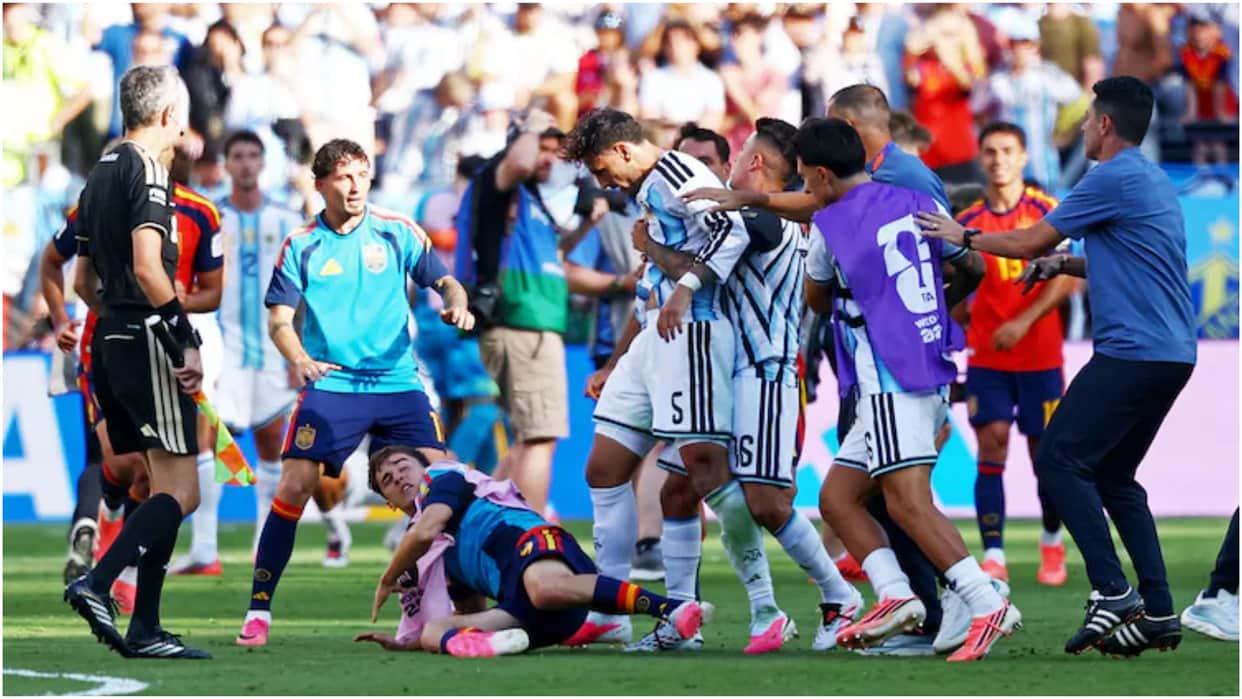 FIFA Bans Three Argentina Players Over World Cup Final Scuffle, Paredes Gets 10-Match Suspension