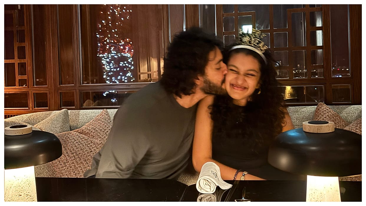 Mahesh Babu kisses his forever little star Sitara in special 14th birthday pic