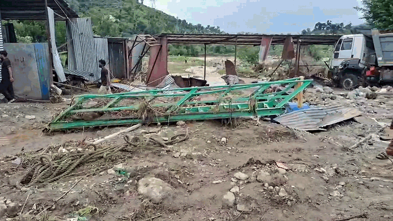 Monsoon rain Himalayan states Landslides floods havoc from valley to Northeast jk death toll rises IMD warns