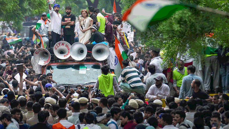 CJP protest CCTV Footage to Reveal Who Orchestrated Protest; White-Collar Group's WhatsApp Chats Under Probe