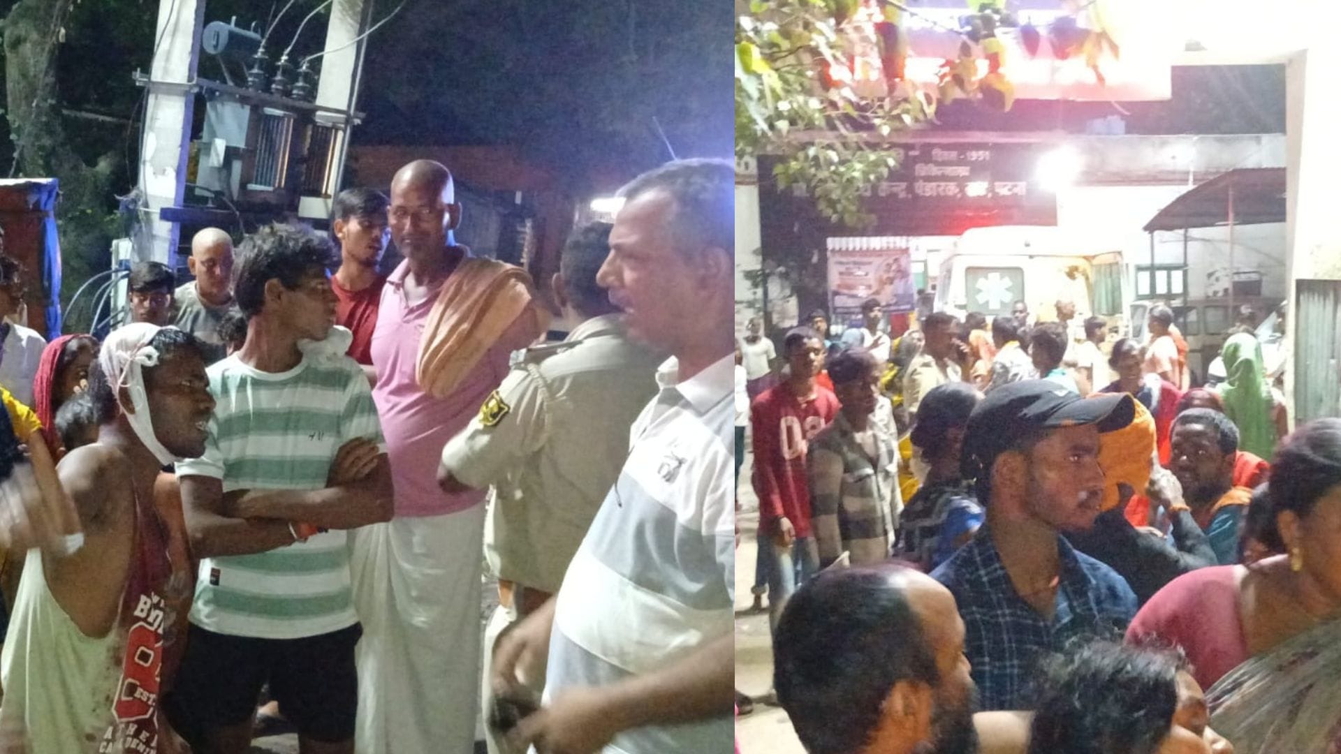 दो पक्षों के बीच का विवाद हिंसक झड़प में बदला
