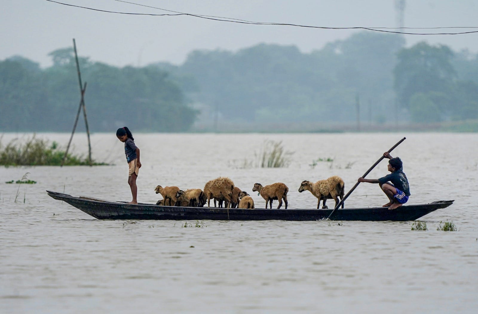 monsoon havoc india cloudburst jammu landslide nagaland assam flood