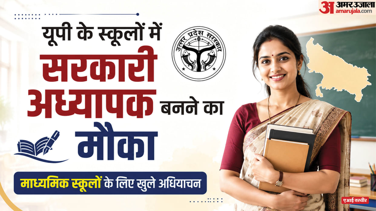 UP: Opportunity to become a secondary school teacher in the state, 21252 posts will be filled
