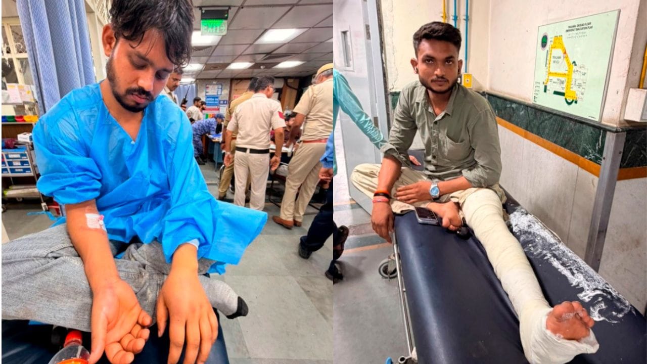 stories of injured in Parliament march one female student admitted to ICU