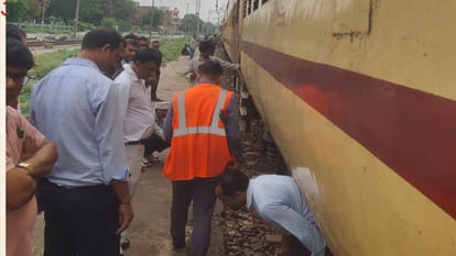 Kanpur: Smoke from wheel halts special train; repair work at Bharthana station lasts an hour and a half