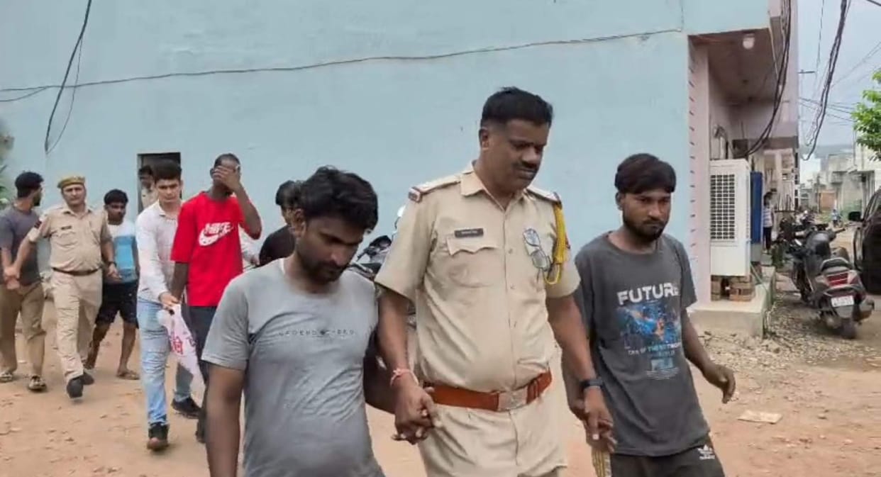 bundi devpura police raid illegal activity network 23 arrested