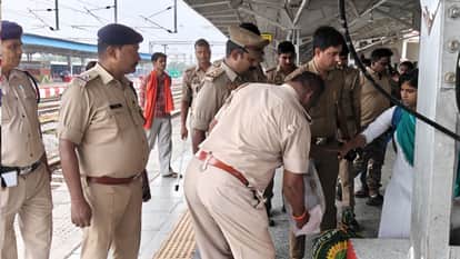 Bomb scare causes panic at Janghai Junction jaunpur intensive search lasts two hours  nothing found