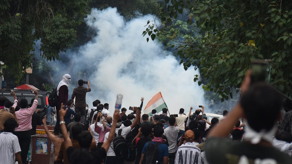 NEET Paper Leak Delhi Police Awaits Official Order to Withdraw FIRs Against Protesters