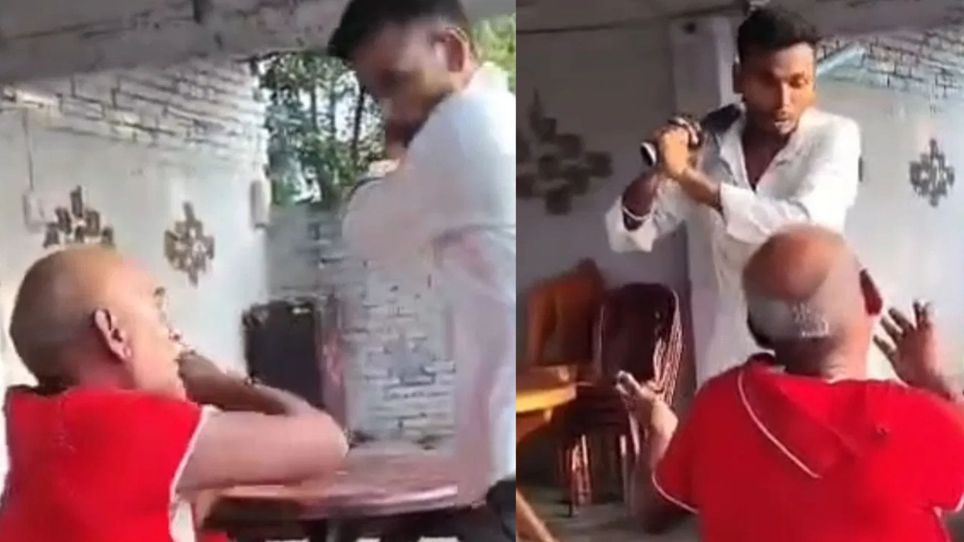 ढाबा संचालकों में मारपीट