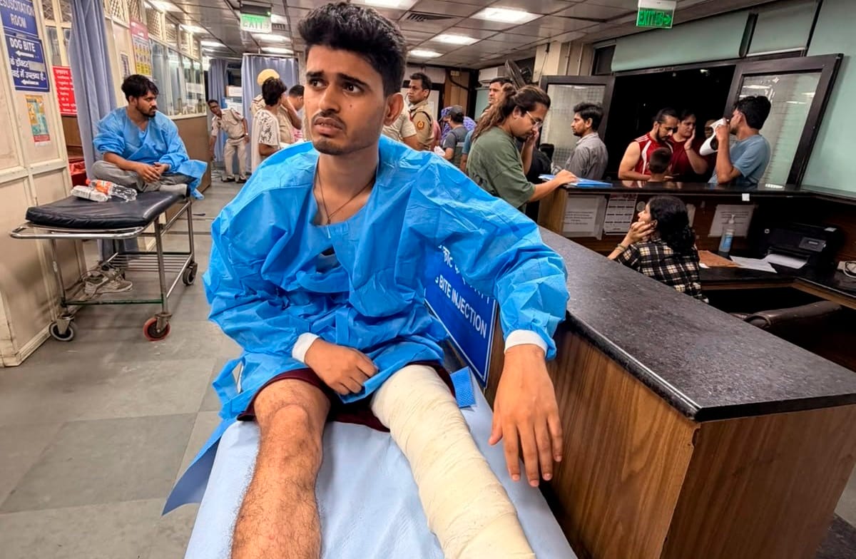 stories of injured in Parliament march one female student admitted to ICU