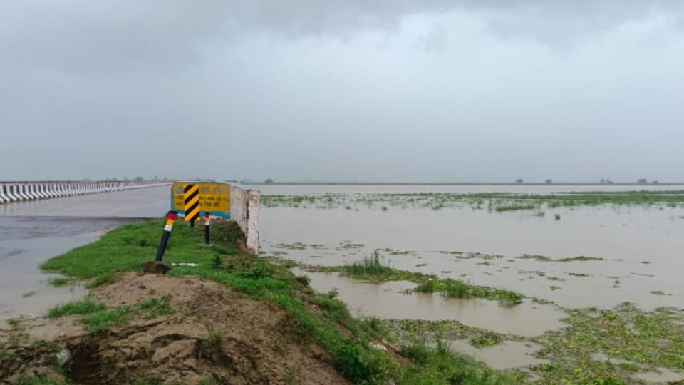 Meerut: Ganga Water Level Rises After Three Days of Rain, Farmers in Meerut’s Khadar Worried