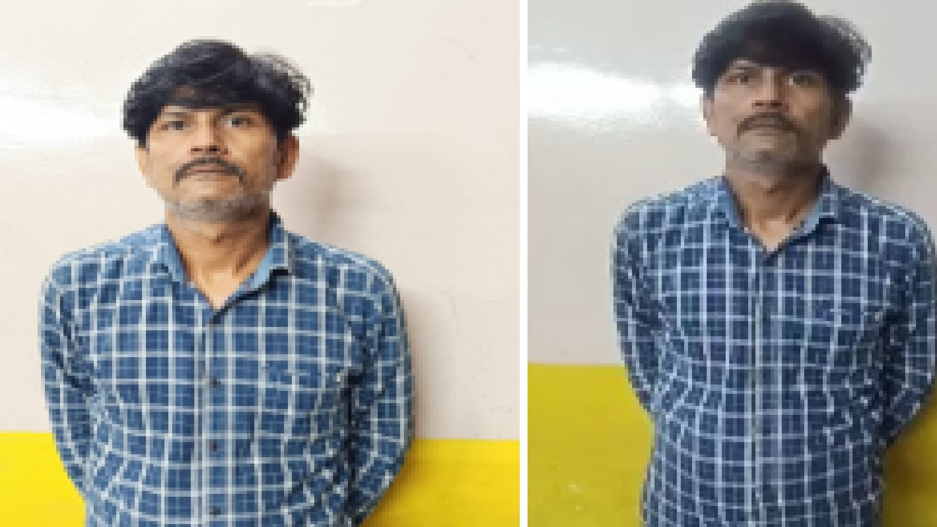 पुलिस के गिरफ्त में आरोपी