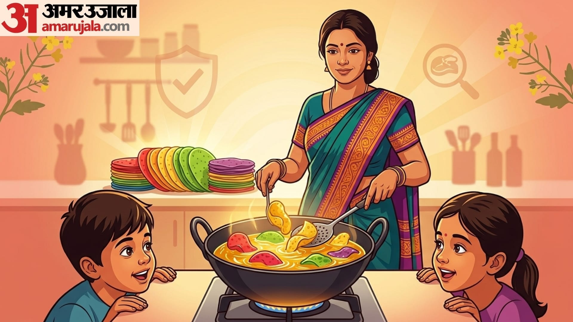 side effects of eating colorful papad everyday