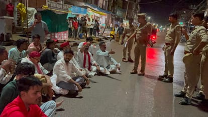 Protests Erupt Across Kanpur, Etawah and Orai Over Akhilesh Yadav's Detention in Delhi