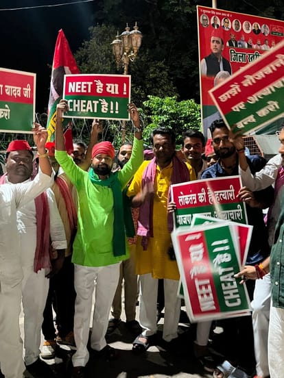 Protests Erupt Across Kanpur, Etawah and Orai Over Akhilesh Yadav's Detention in Delhi