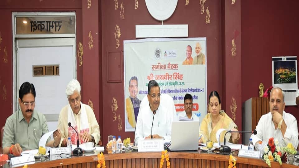 Tourism development in Khair and auditorium in Hathras
