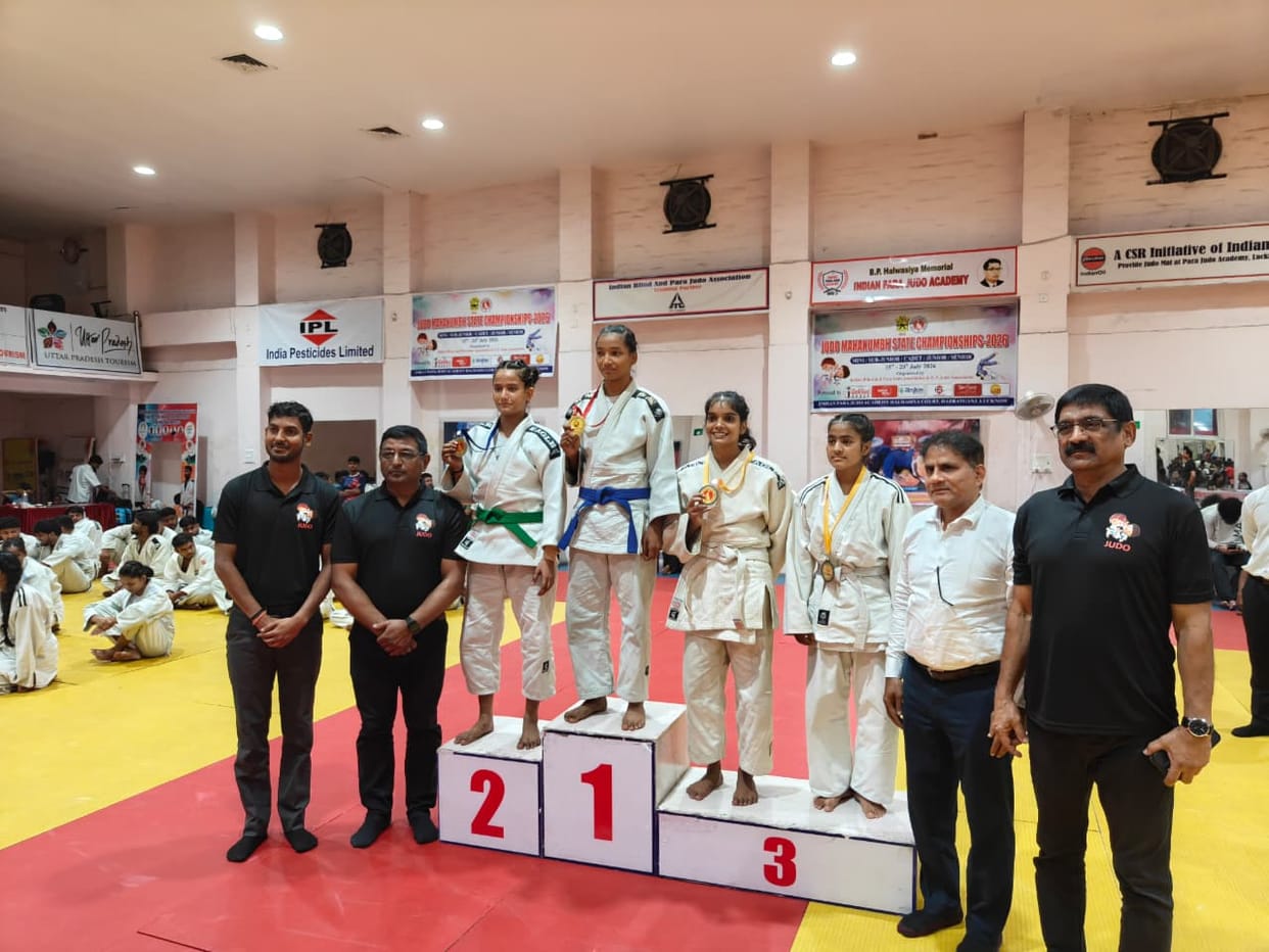 Kanpur Judokas Shine at State Championship, Win Multiple Medals and Best Judoka Awards