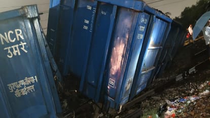 Six Wagons of Goods Train Derail, Rail Traffic Hit in Delhi Division; Several Trains Cancelled and Diverted