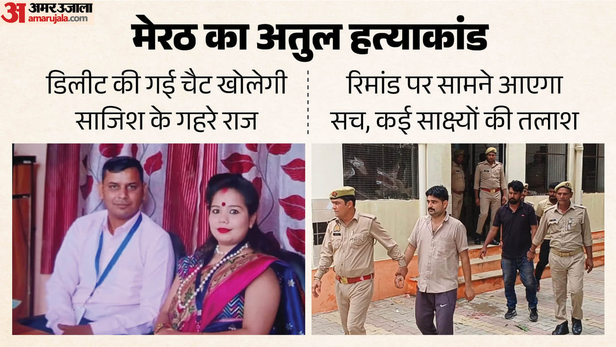 Meerut Snake Murder Remand to reveal secrets police search evidence Deleted WhatsApp chats secrets conspiracy