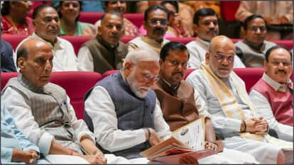 एनडीए संसदीय दल की बैठक
