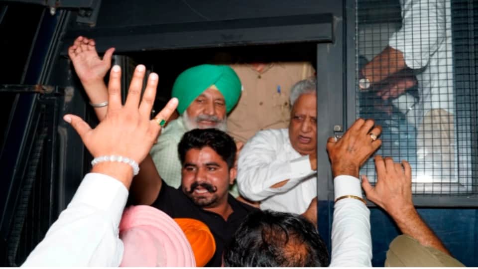 पंजाब कांग्रेस का प्रदर्शन