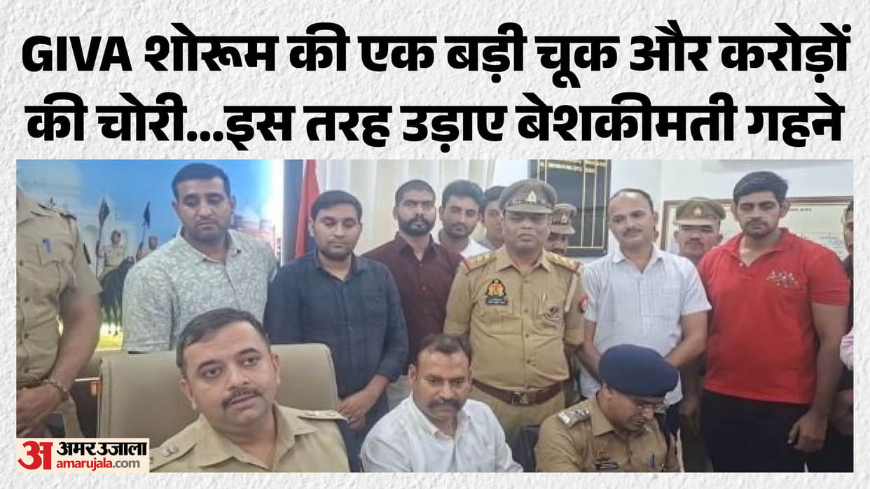 Gang Targeted Agra Showroom Exploiting Security Lapses After Jewellery Heists in Delhi