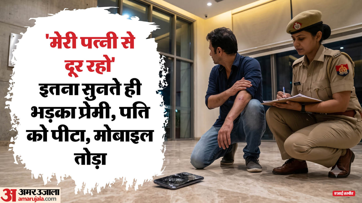 Man accused of assaulting wife lover and smashing his mobile phone in Greater Noida