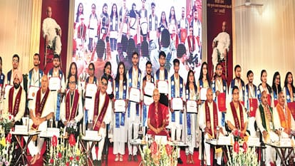 Convocation Ceremony Agriculture University meerut, Governor Anandi Ben Patel Inspires Students to Dream Big