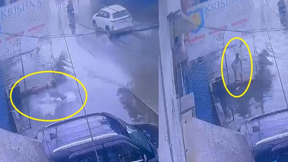 Teenager dies after falling into drain