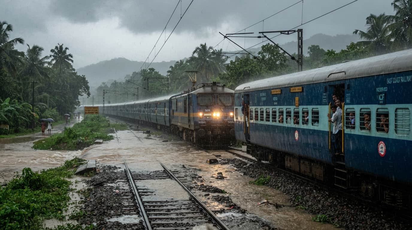 Train Cancelled: rainfall several trains cancelled north frontier railway simaluguri namatiali assam