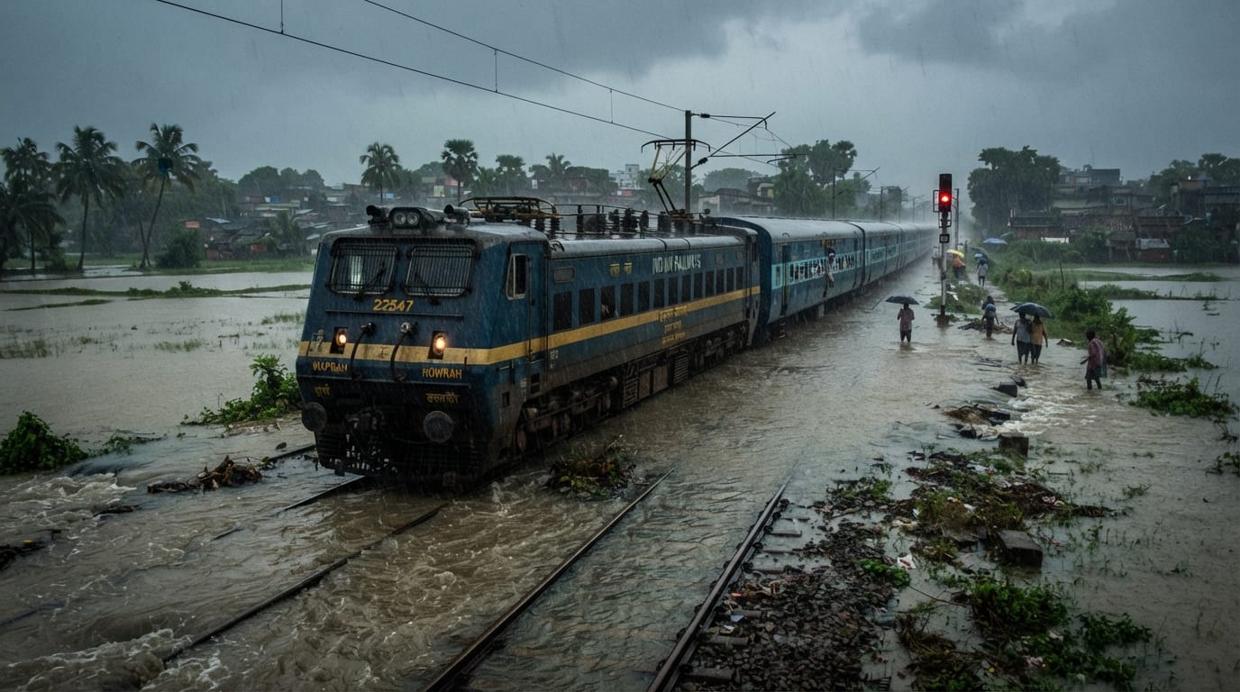 Train Cancelled: rainfall several trains cancelled north frontier railway simaluguri namatiali assam