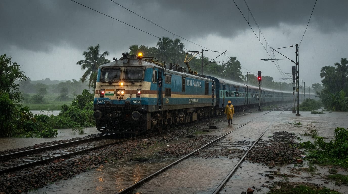 Train Cancelled: rainfall several trains cancelled north frontier railway simaluguri namatiali assam
