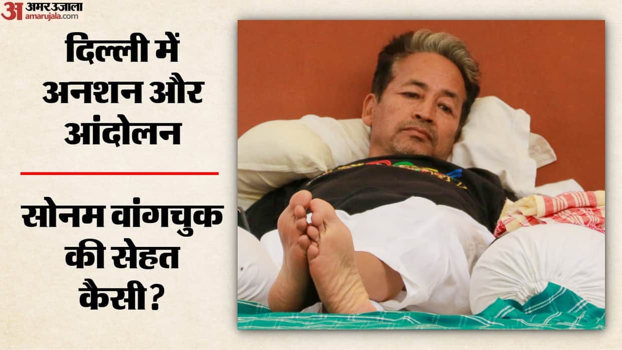 Union Ministers Nadda and Jitendra Singh met Wangchuk at a Gurugram hospital